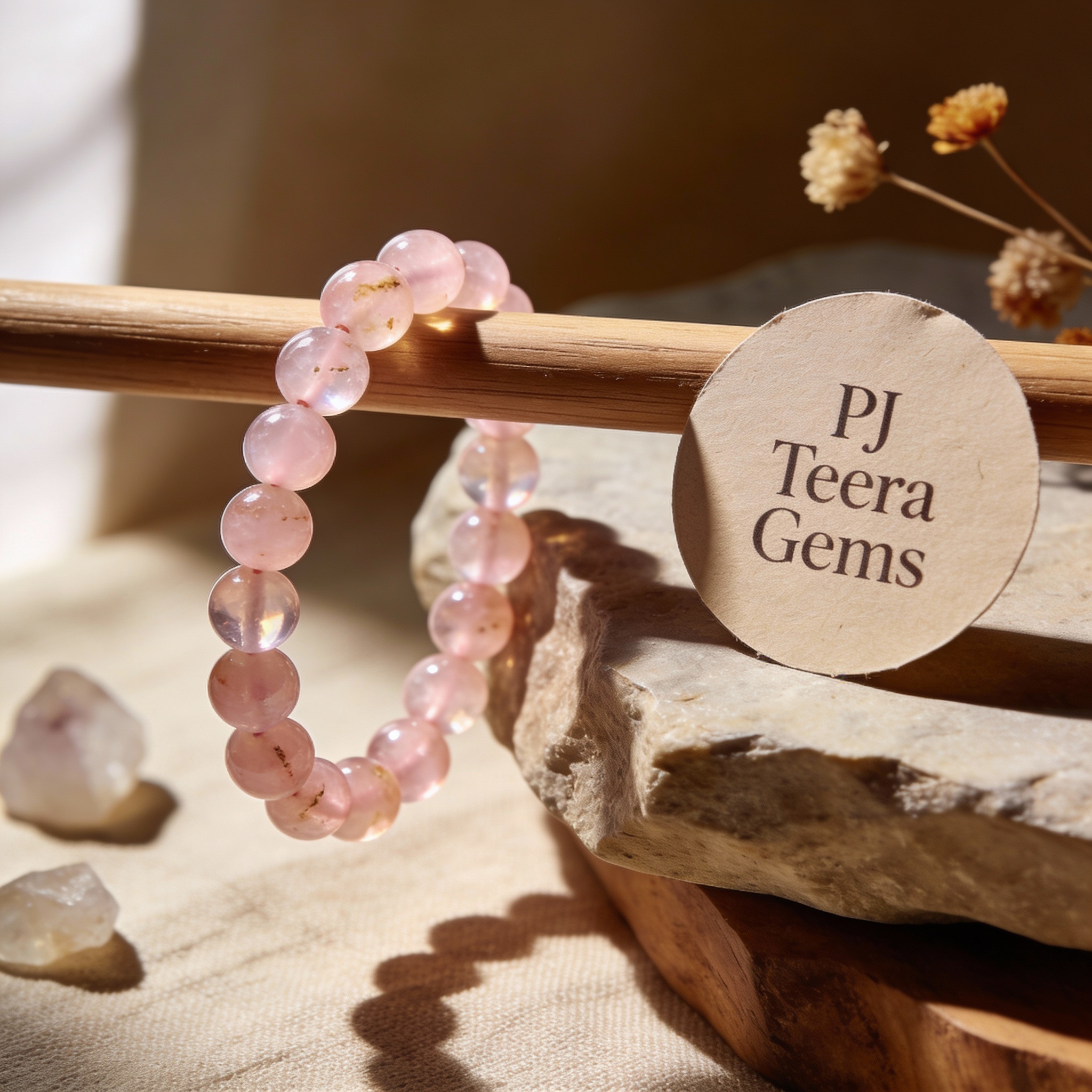 AAA Gemstone Bracelet | Healing Crystal, 8mm Beads 6